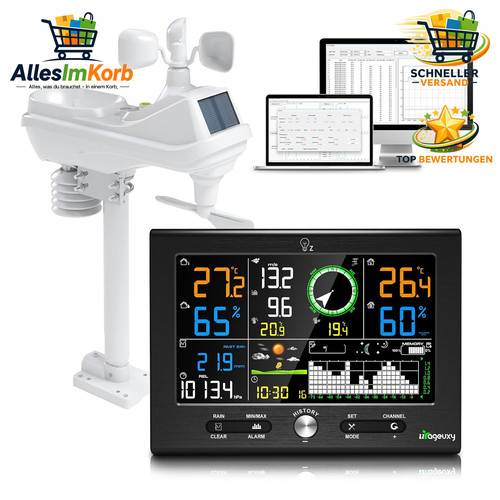 Wetterstation 1 mit - wetterstation, 7-in-1