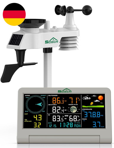 Sqech wetterstation funk mit - wetterstation,