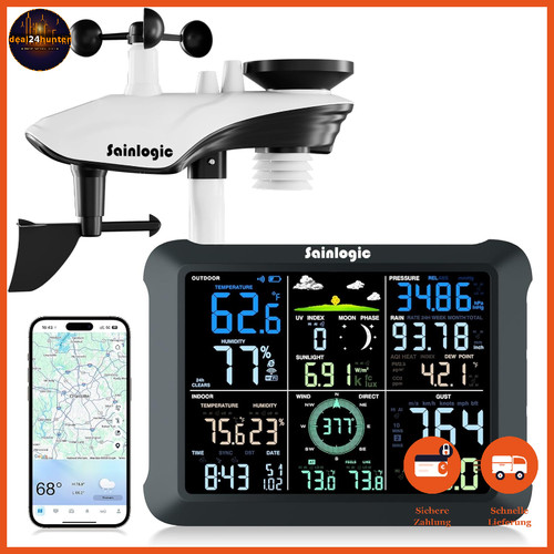 Wetterstation wlan 8 5 - wetterstation, 8,5