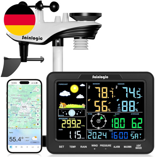 Sainlogic wetterstation wlan - sainlogic,