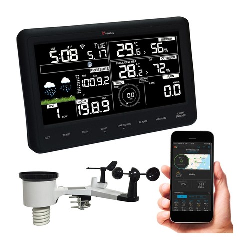 Funk wifi wetterstation mit - wetterstation,