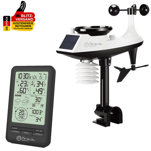 Miraval funk wetterstation - funk-wetterstation, mit