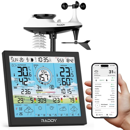 Raddy wetterstation 120p - raddy, wf-120p