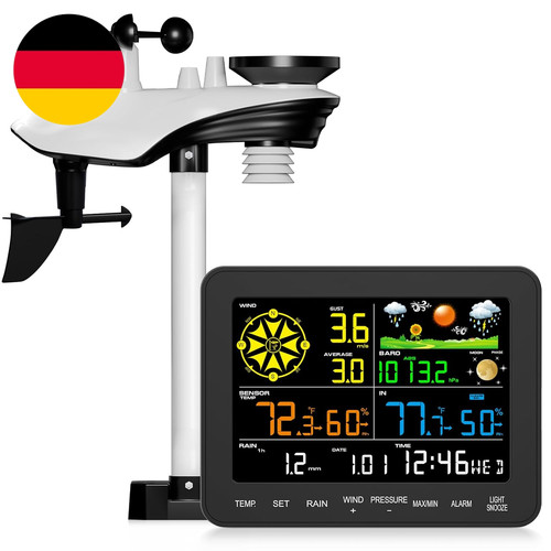Wetterstation funk mit - 12-in-1,