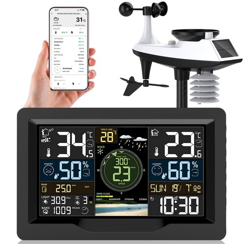 Jely wlan wetterstation mit - jely,