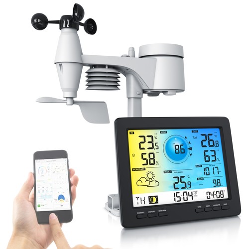 Brandson funkwetterstation mit - funkwetterstation,